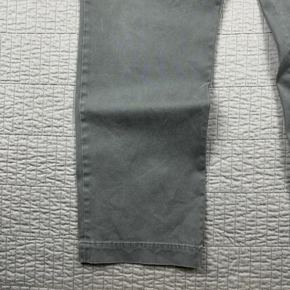 Banana Republic Emerson Straight Fit Chinos Men 35x34 (35x31) Charcoal Gray Pant